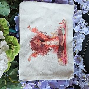 Canvas 🎁 Cosmetic Bag "Mindful" NWT